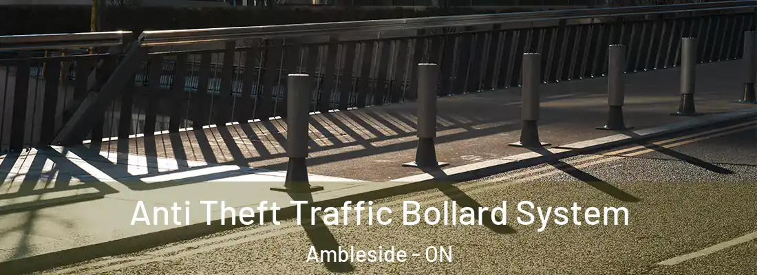  Anti Theft Traffic Bollard System Ambleside - ON
