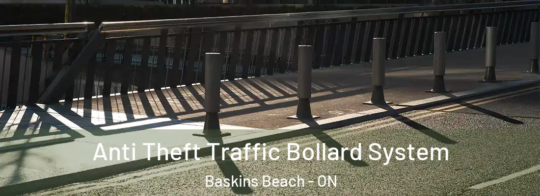  Anti Theft Traffic Bollard System Baskins Beach - ON