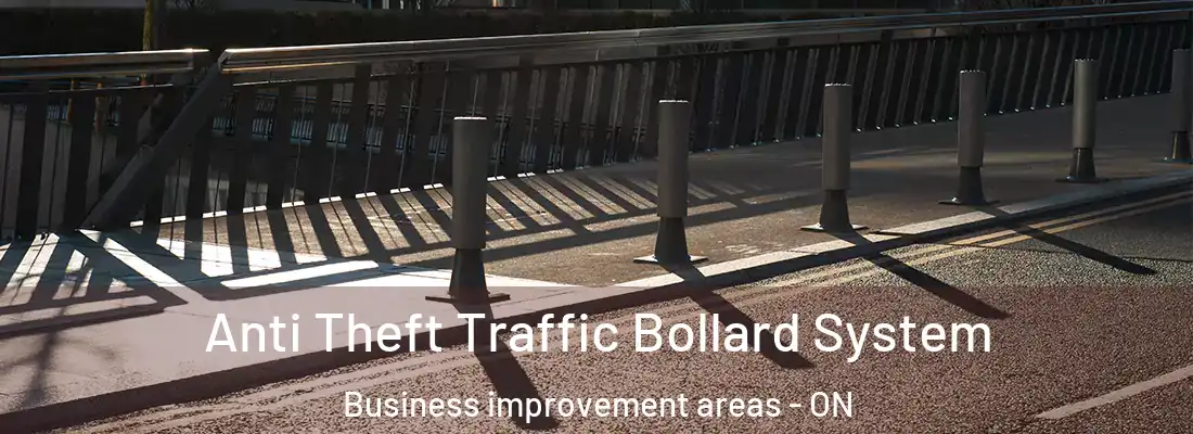  Anti Theft Traffic Bollard System Business improvement areas - ON