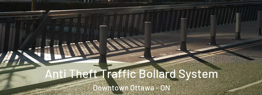  Anti Theft Traffic Bollard System Downtown Ottawa - ON