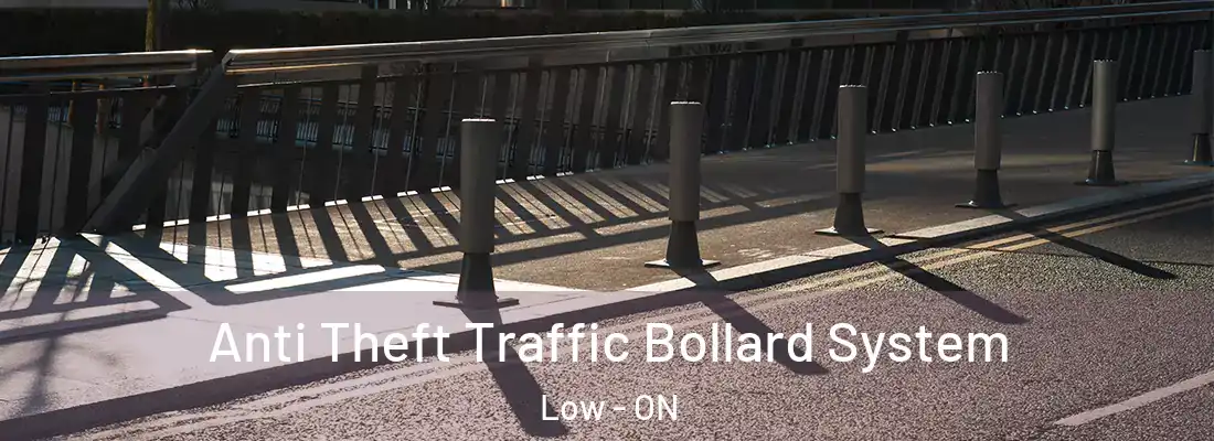  Anti Theft Traffic Bollard System Low - ON