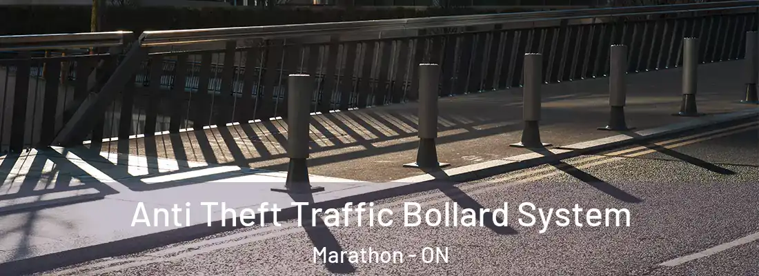  Anti Theft Traffic Bollard System Marathon - ON