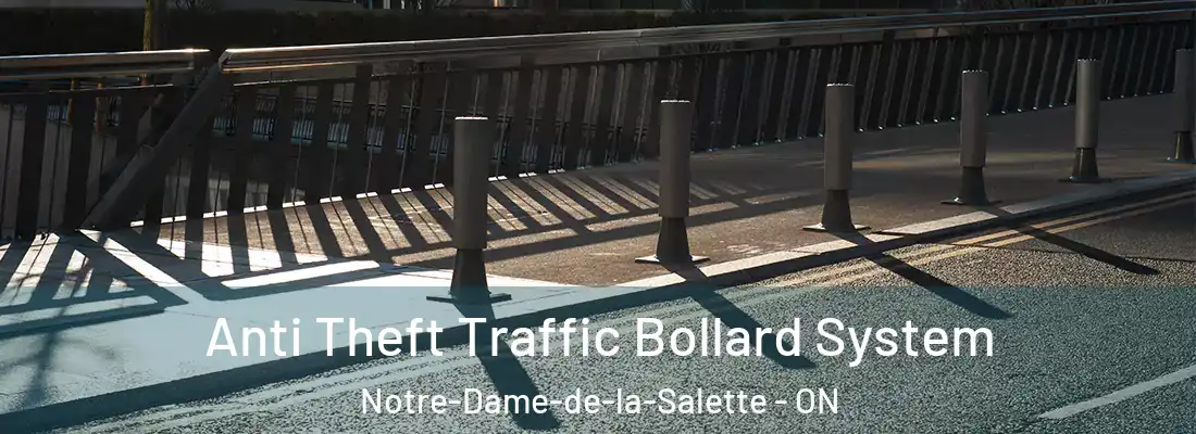  Anti Theft Traffic Bollard System Notre-Dame-de-la-Salette - ON