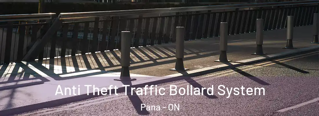  Anti Theft Traffic Bollard System Pana - ON