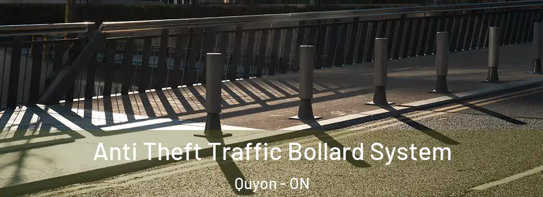  Anti Theft Traffic Bollard System Quyon - ON