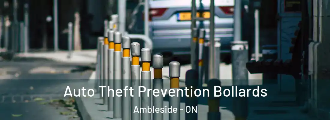  Auto Theft Prevention Bollards Ambleside - ON
