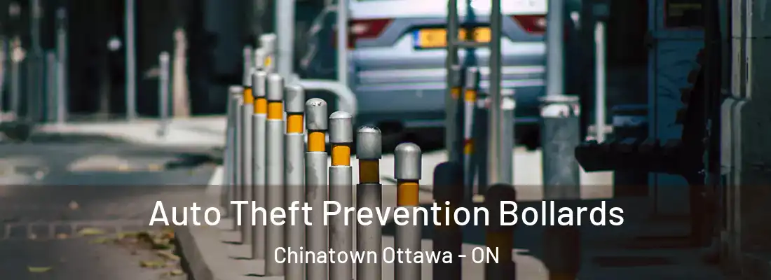 Auto Theft Prevention Bollards Chinatown Ottawa - ON