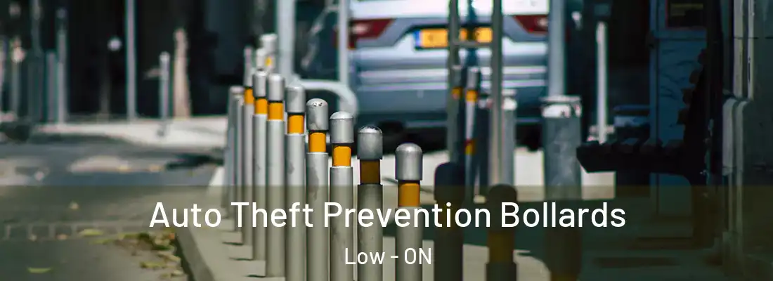  Auto Theft Prevention Bollards Low - ON