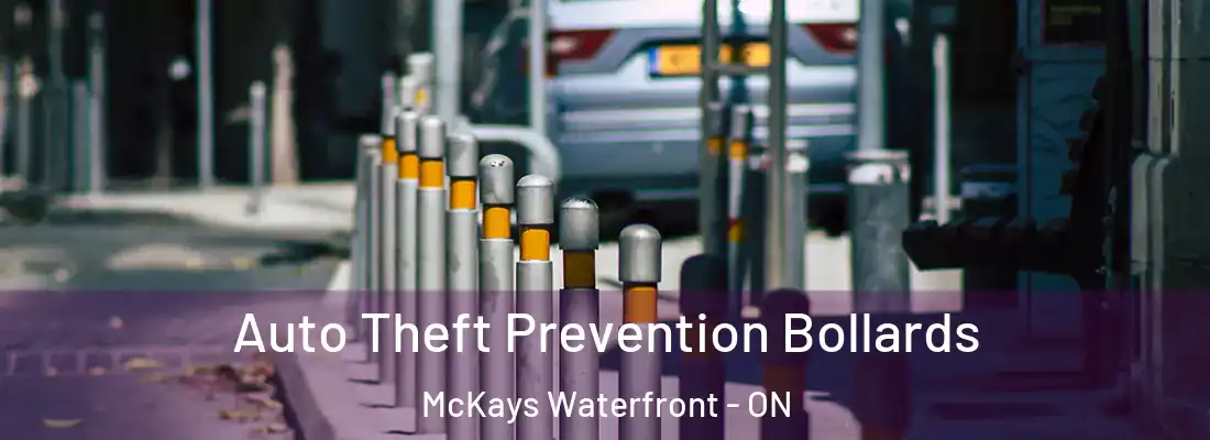  Auto Theft Prevention Bollards McKays Waterfront - ON