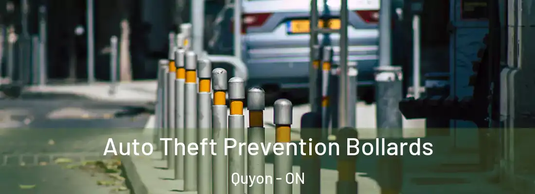  Auto Theft Prevention Bollards Quyon - ON