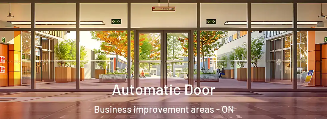  Automatic Door Business improvement areas - ON