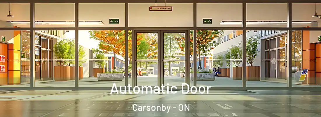 Automatic Door Carsonby - ON