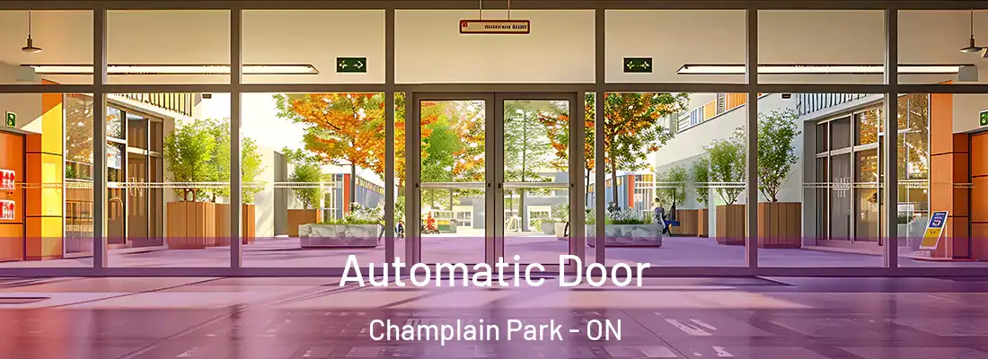  Automatic Door Champlain Park - ON