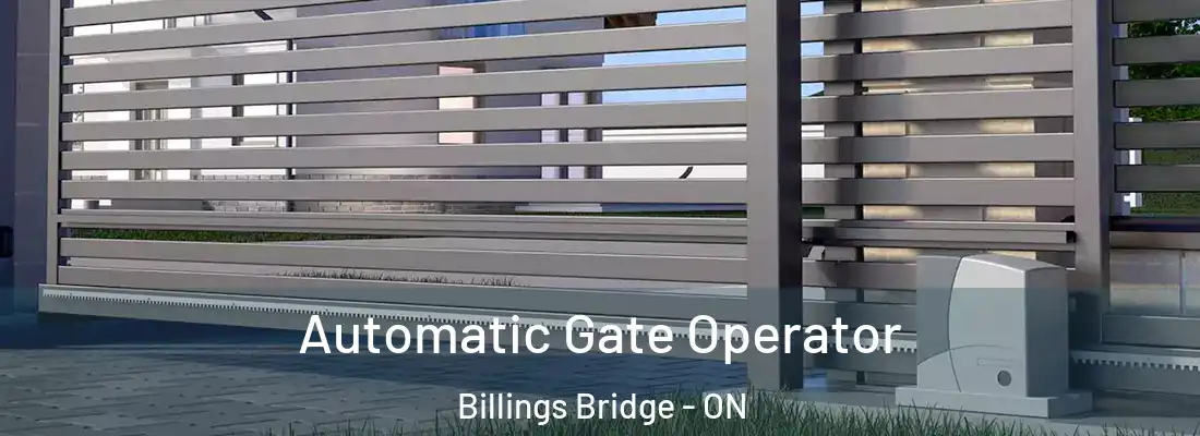  Automatic Gate Operator Billings Bridge - ON
