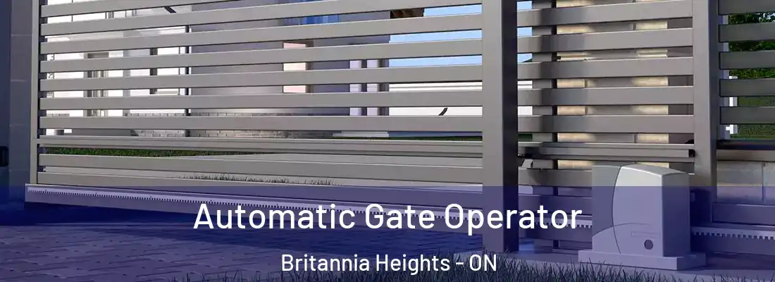  Automatic Gate Operator Britannia Heights - ON