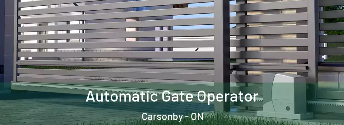  Automatic Gate Operator Carsonby - ON