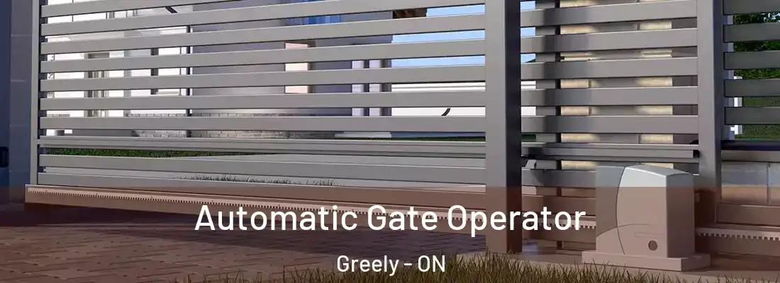  Automatic Gate Operator Greely - ON