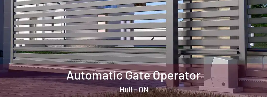  Automatic Gate Operator Hull - ON