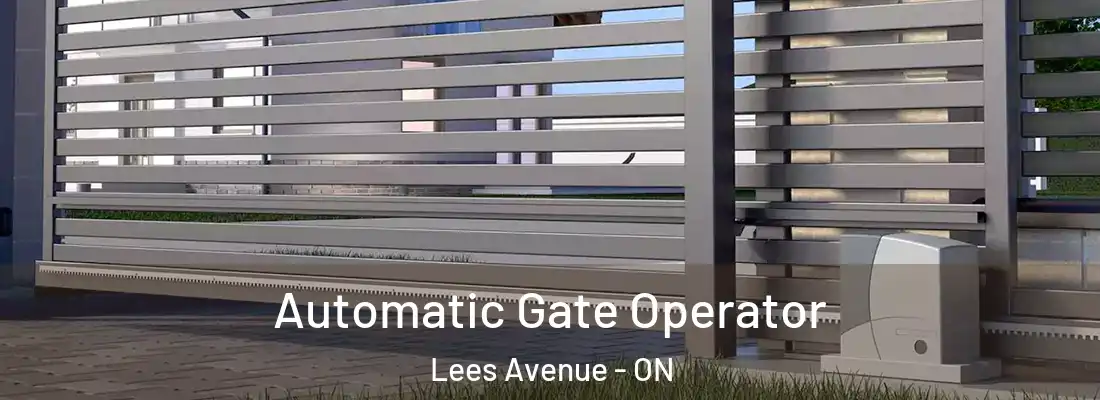  Automatic Gate Operator Lees Avenue - ON
