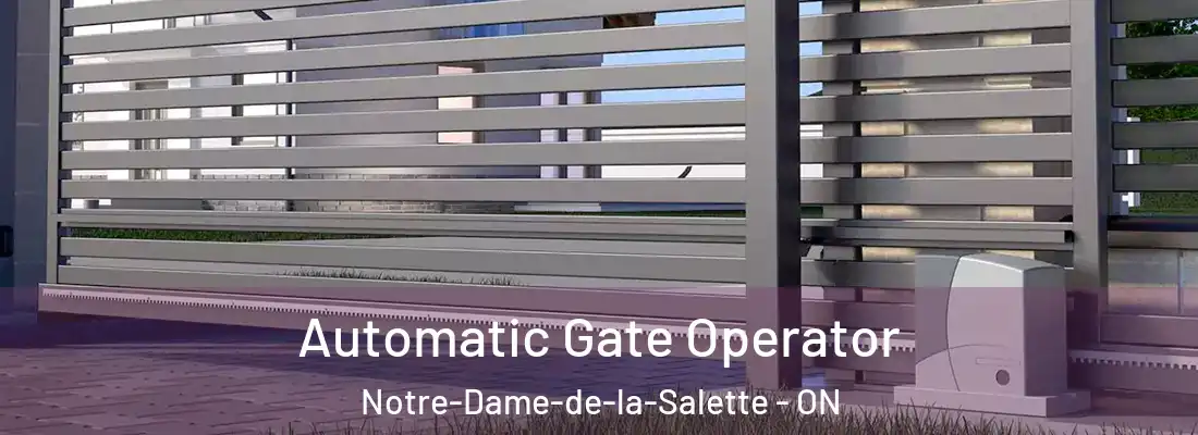  Automatic Gate Operator Notre-Dame-de-la-Salette - ON