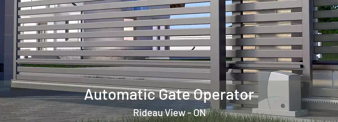  Automatic Gate Operator Rideau View - ON