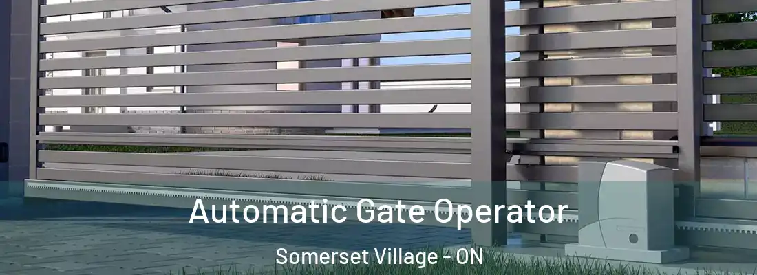  Automatic Gate Operator Somerset Village - ON