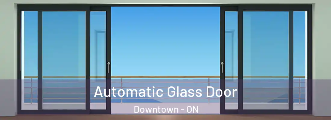  Automatic Glass Door Downtown - ON