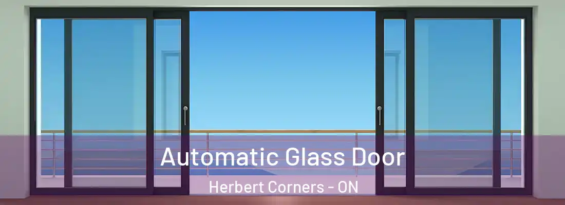  Automatic Glass Door Herbert Corners - ON