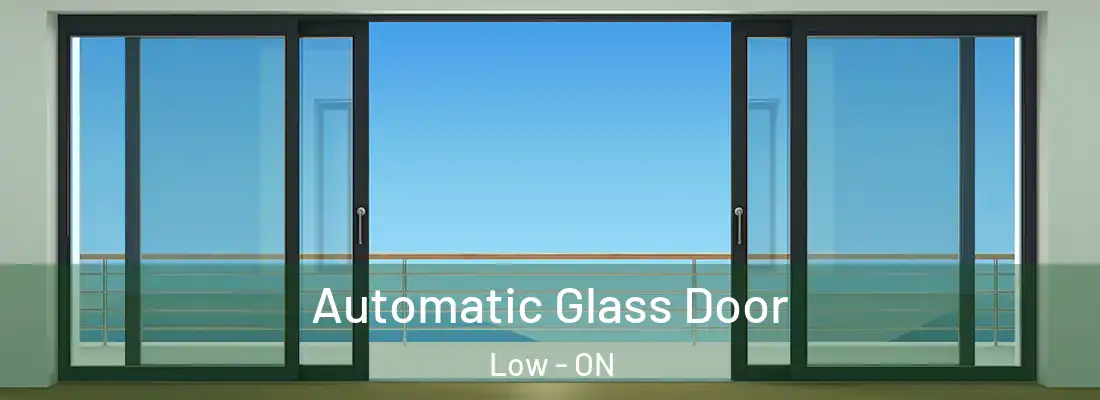  Automatic Glass Door Low - ON