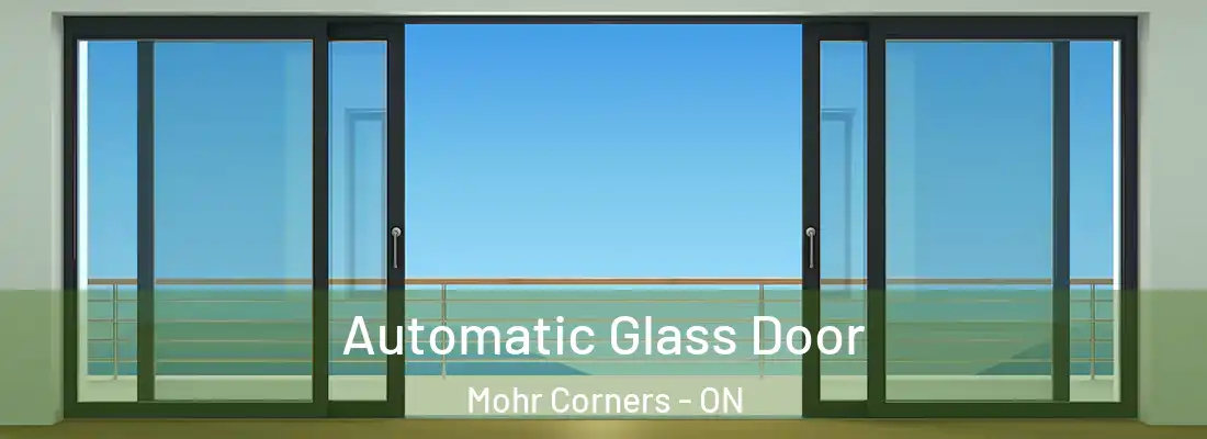  Automatic Glass Door Mohr Corners - ON