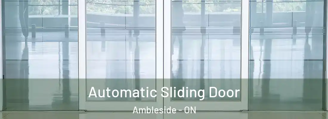  Automatic Sliding Door Ambleside - ON