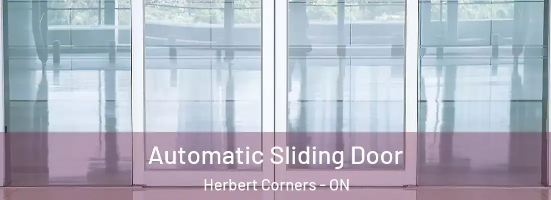  Automatic Sliding Door Herbert Corners - ON