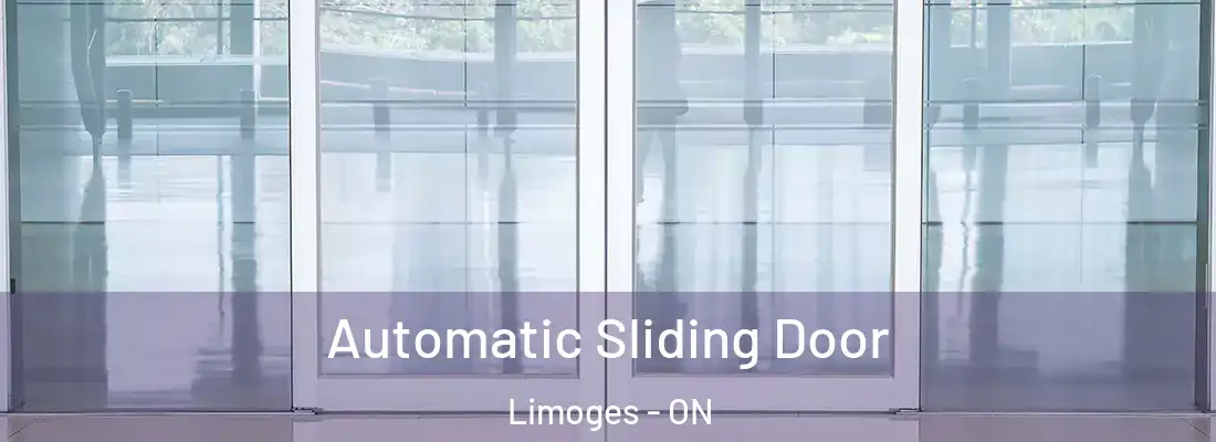  Automatic Sliding Door Limoges - ON