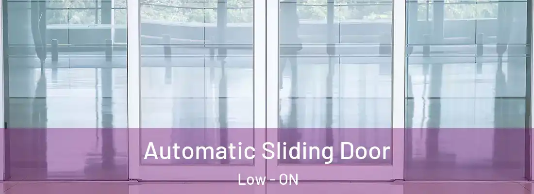  Automatic Sliding Door Low - ON