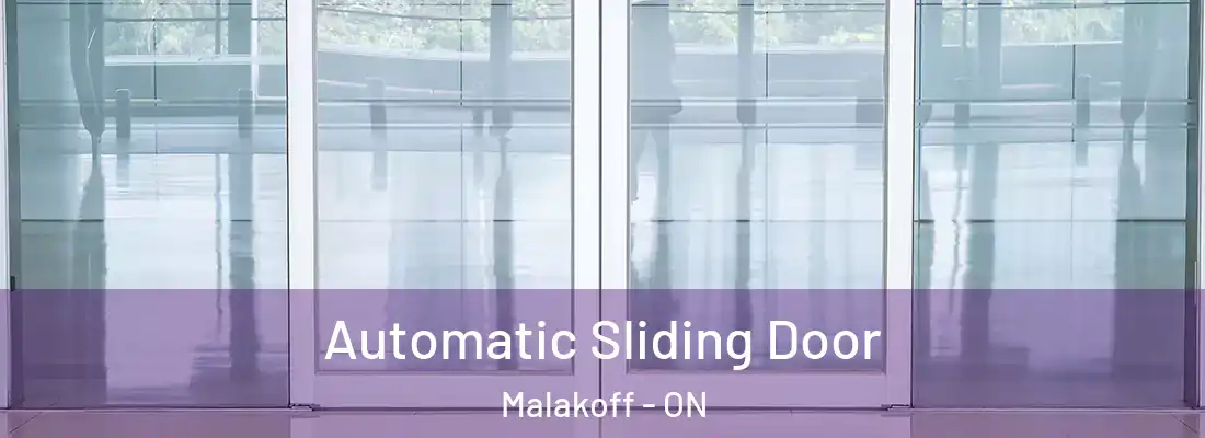  Automatic Sliding Door Malakoff - ON