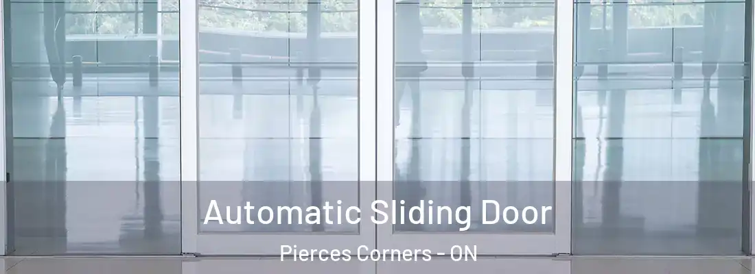  Automatic Sliding Door Pierces Corners - ON