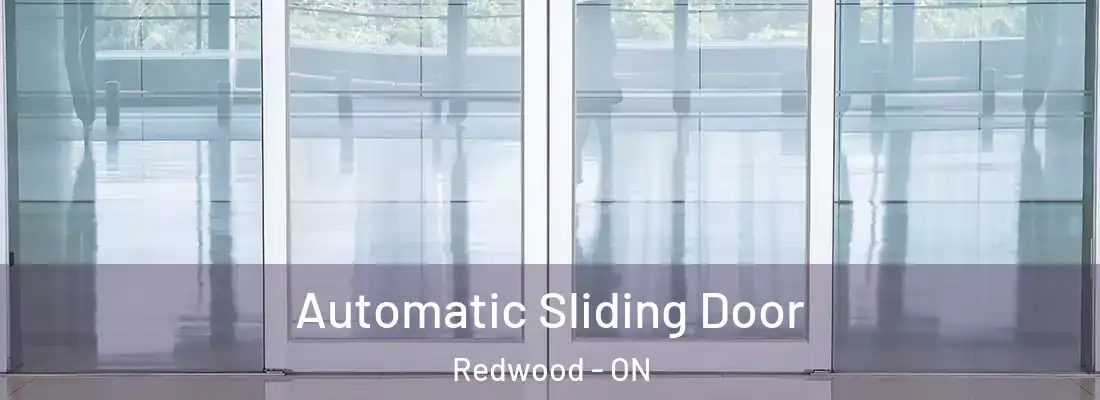  Automatic Sliding Door Redwood - ON