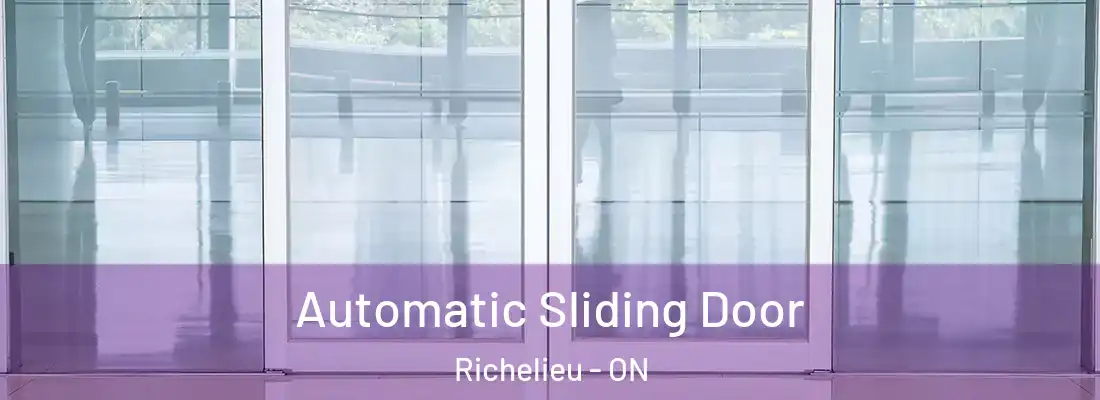  Automatic Sliding Door Richelieu - ON