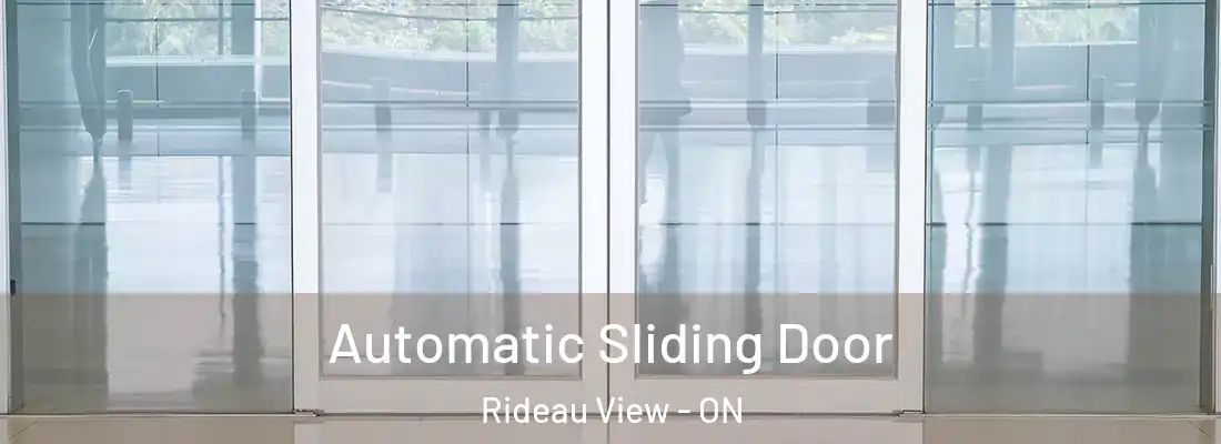  Automatic Sliding Door Rideau View - ON