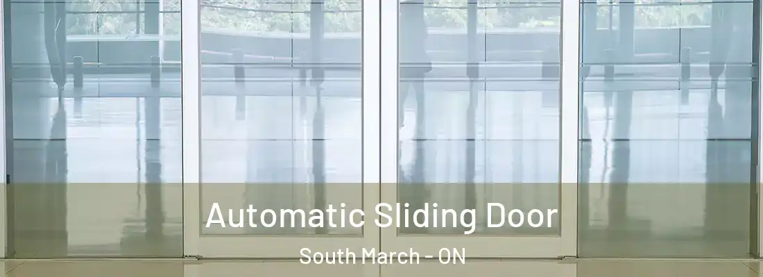  Automatic Sliding Door South March - ON