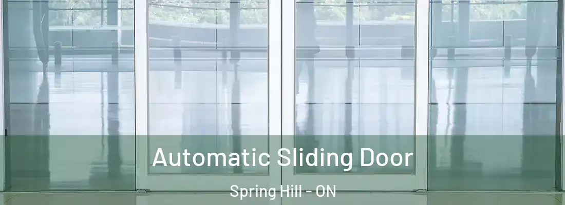  Automatic Sliding Door Spring Hill - ON