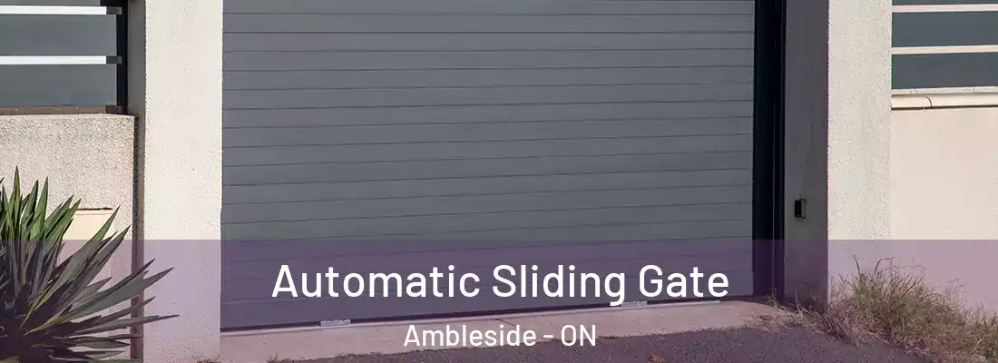  Automatic Sliding Gate Ambleside - ON