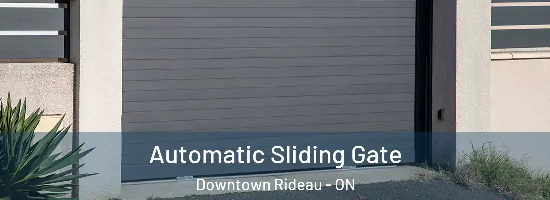  Automatic Sliding Gate Downtown Rideau - ON