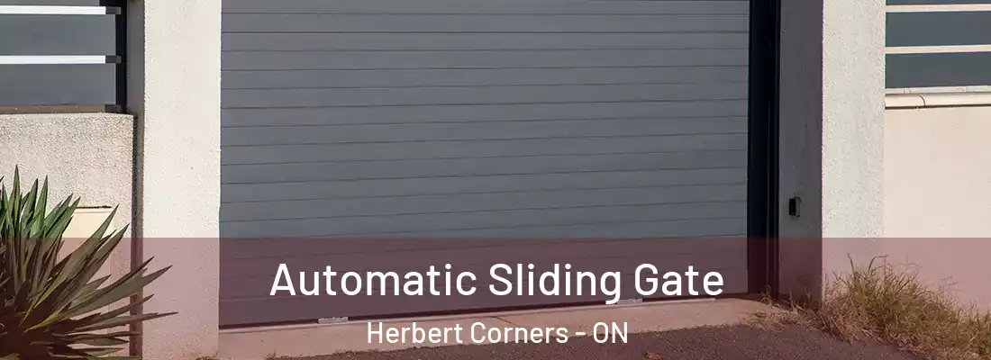  Automatic Sliding Gate Herbert Corners - ON