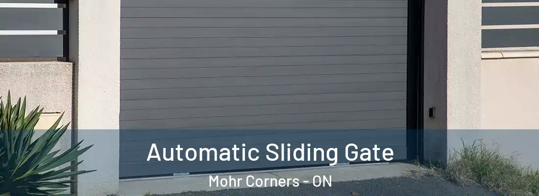  Automatic Sliding Gate Mohr Corners - ON