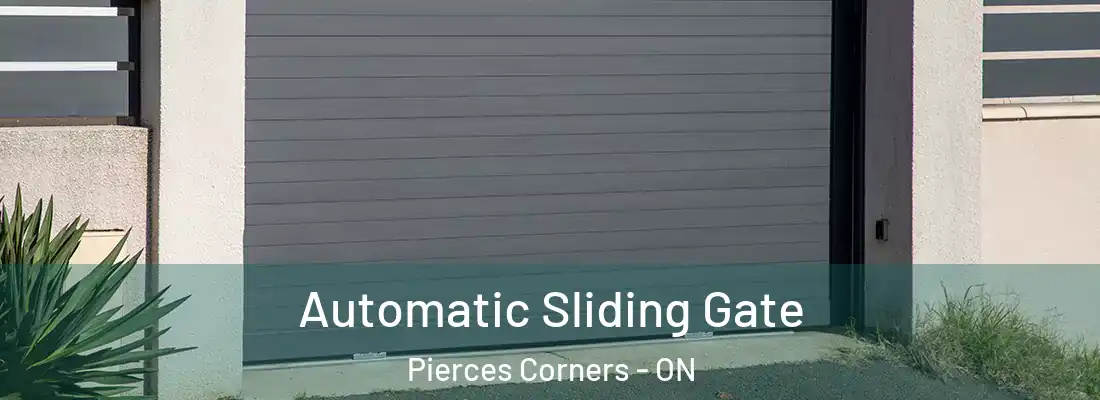 Automatic Sliding Gate Pierces Corners - ON