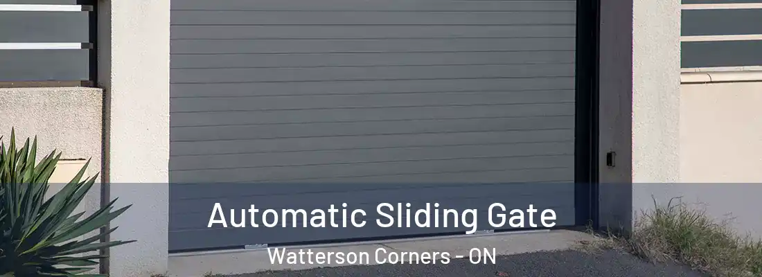  Automatic Sliding Gate Watterson Corners - ON