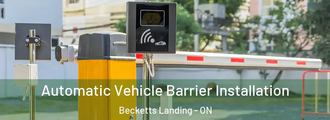  Automatic Vehicle Barrier Installation Becketts Landing - ON