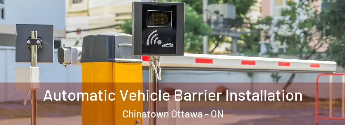  Automatic Vehicle Barrier Installation Chinatown Ottawa - ON