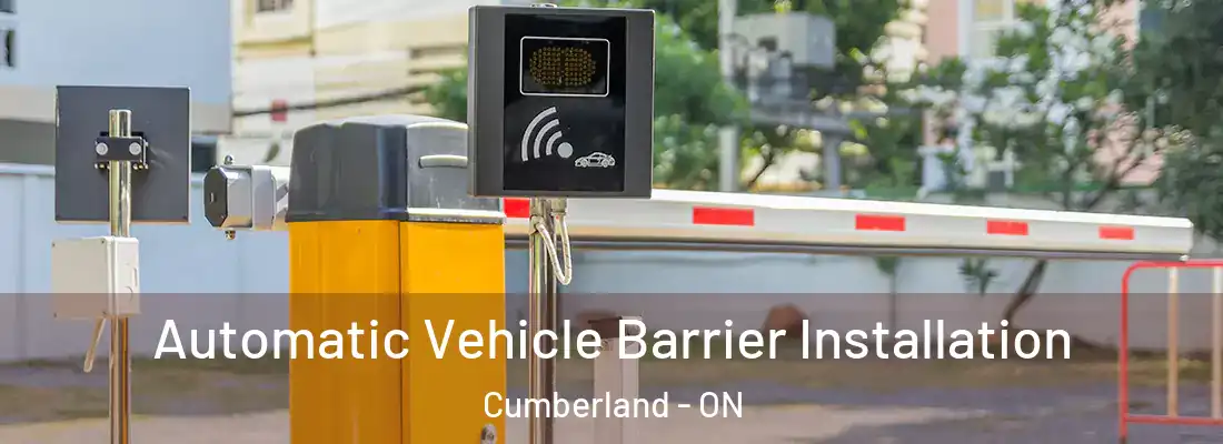  Automatic Vehicle Barrier Installation Cumberland - ON
